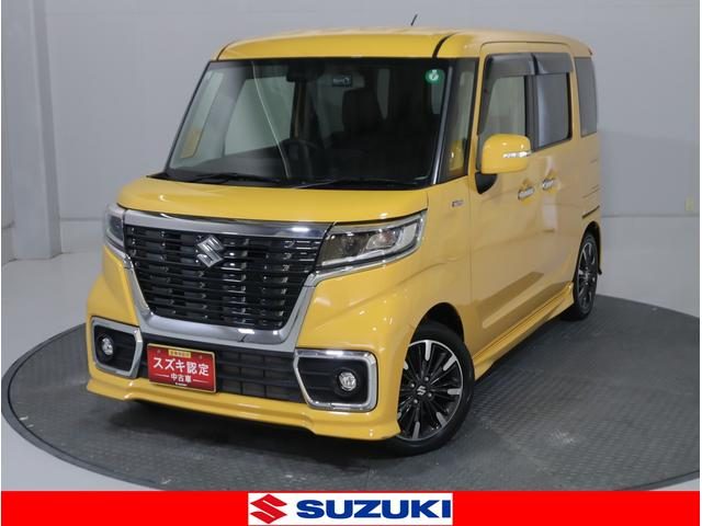 スペーシア　カスタム　カスタム　ＨＹＢＲＩＤ　ＸＳ　ＣＤプレー