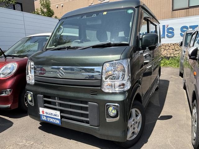 エブリイワゴン　４ＷＤ　車いす移動車　４ＷＤ　４ＡＴ　☆ナビ・バ