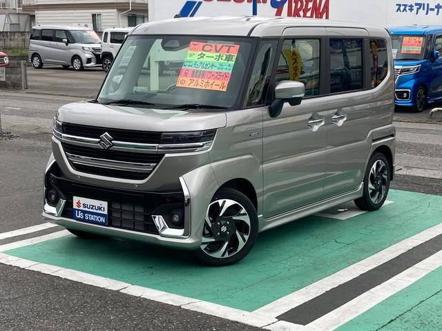スペーシア　カスタム　カスタム　ＨＹＢＲＩＤ　ＸＳターボ【半期