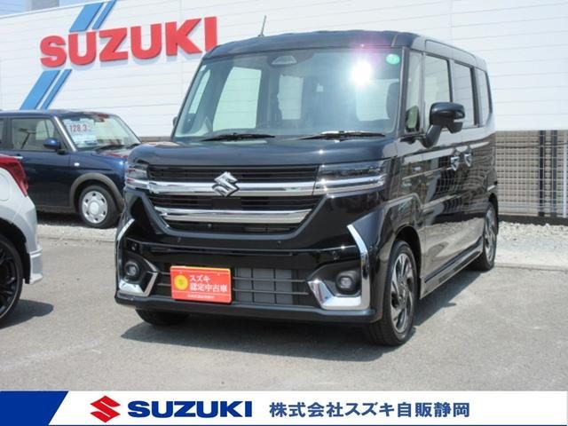 スペーシア　カスタム　カスタム　ＨＹＢＲＩＤ　ＸＳターボ　ナビ