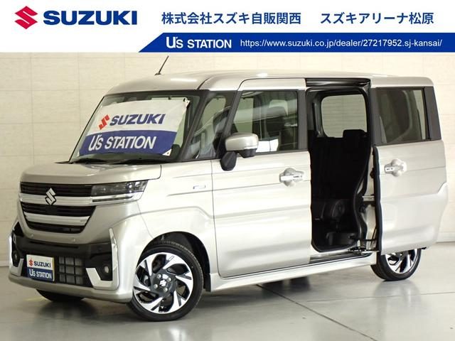 スペーシア　カスタム　４ＷＤ　カスタム　ＨＹＢＲＩＤ　ＸＳ　フルタイム