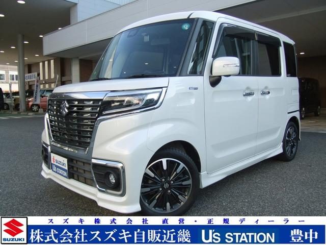 スペーシア　カスタム　カスタム　ＨＹＢＲＩＤ　ＸＳターボ　全方