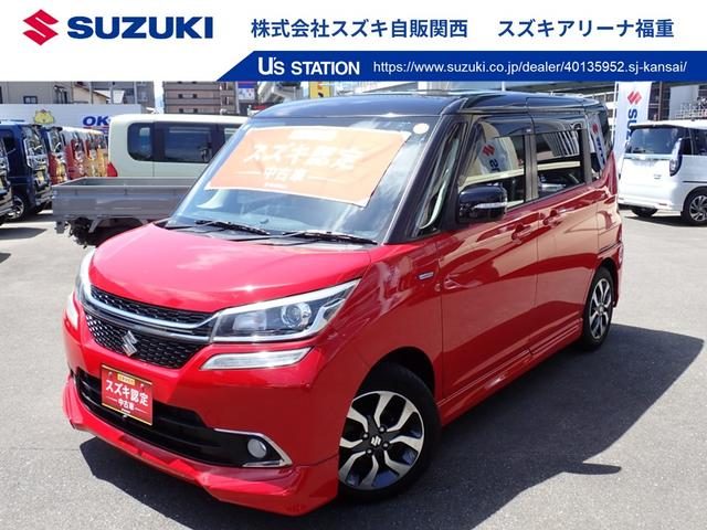 ソリオ　バンディット　ＨＹＢＲＩＤ　ＭＶ　バックカメラ付ナビ　