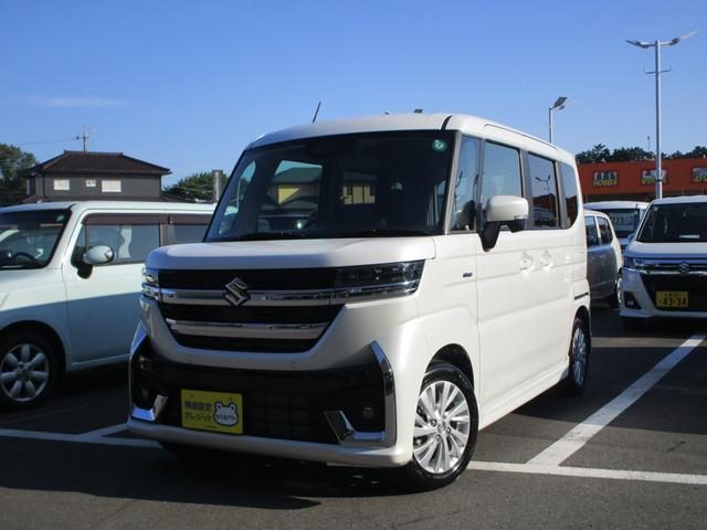 スペーシア　カスタム　カスタム　ＨＹＢＲＩＤ　ＧＳ　前後ブレー