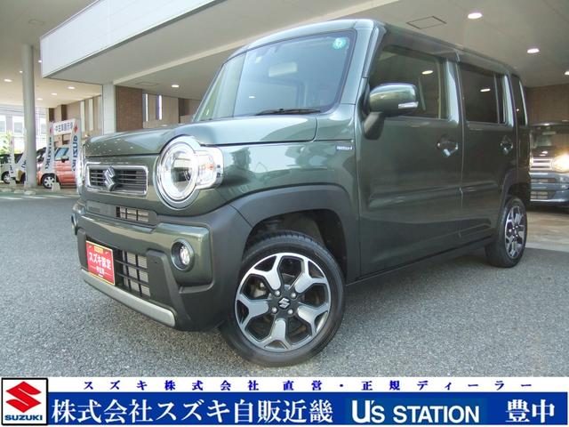 ハスラー　ＨＹＢＲＩＤ　Ｘ　ワンオーナー／ナビＴＶ