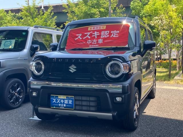 ハスラー　タフワイルド　３型前後衝突軽減ブレーキサ
