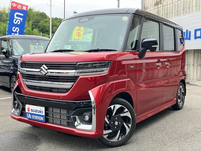 スペーシア　カスタム　カスタム　ＨＹＢＲＩＤ　ＸＳ　試乗車アッ