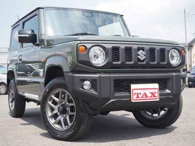ジムニー　４ＷＤ　ＸＣ　届出済未使用車　禁煙車　背面タイヤ