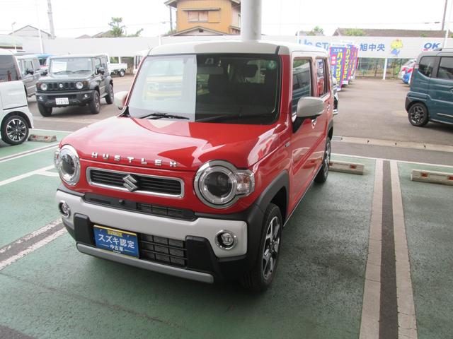 ハスラー　ＨＹＢＲＩＤ　Ｘ　３型　元社用車　衝突被