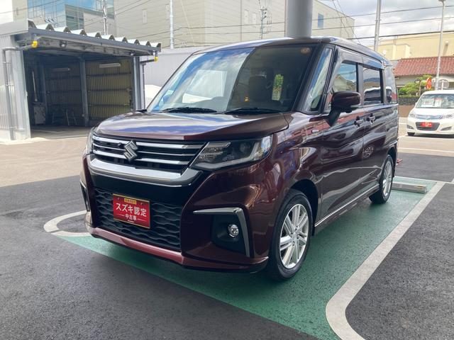 ソリオ　ＨＹＢＲＩＤ　ＭＺ　全方位モニター付カー