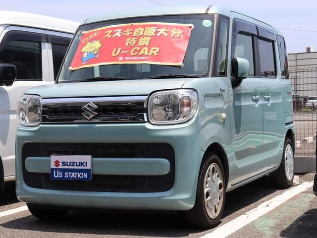 スペーシア　ＨＹＢＲＩＤ　Ｘ　ＭＫ５３Ｓ　ナビ　全方