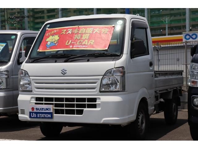 キャリイトラック　４ＷＤ　ＫＣ　エアコン・パワステ　２型　純正ラジ