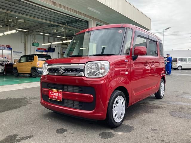 スペーシア　４ＷＤ　ＨＹＢＲＩＤ　Ｘ　７インチワイドナビ・バ