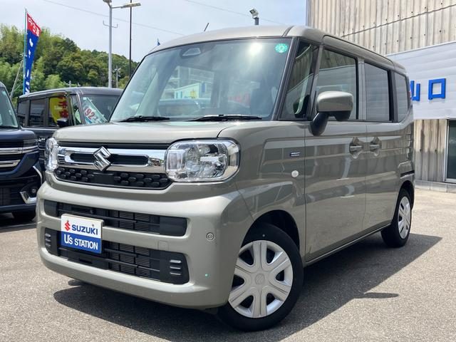 スペーシア　ＨＹＢＲＩＤ　Ｇ　　試乗車アップ　スズキ