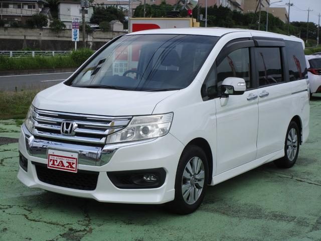 ステップワゴン　スパーダ　Ｚ　ワンオーナー　禁煙車　９インチＳＤナ