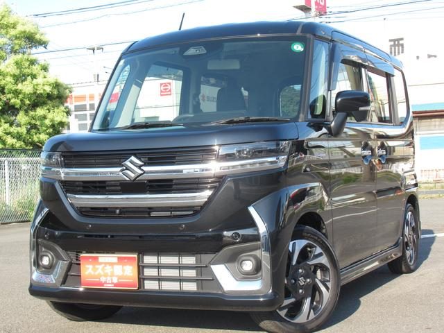 スペーシア　カスタム　４ＷＤ　カスタムＨＹＢＲＩＤ　ＸＳターボ　９イン