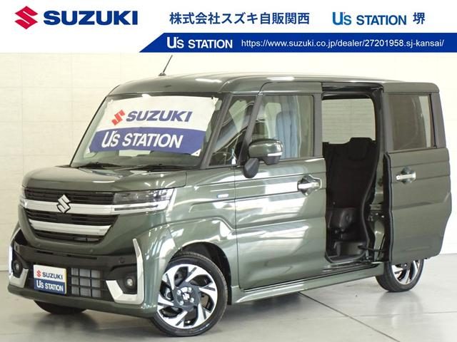 スペーシア　カスタム　４ＷＤ　カスタム　ＨＹＢＲＩＤ　ＸＳターボ　フル