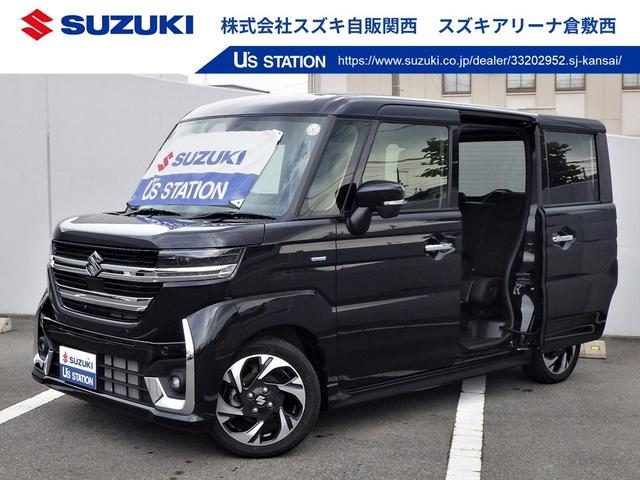 スペーシア　カスタム　カスタム　ＨＹＢＲＩＤ　ＸＳターボ　全方