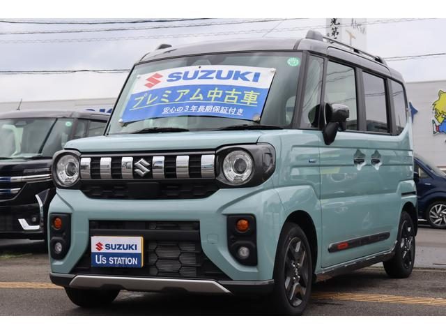 スペーシア　ギア　ギア　ＨＹＢＲＩＤ　ＸＺ　両側電動スライ