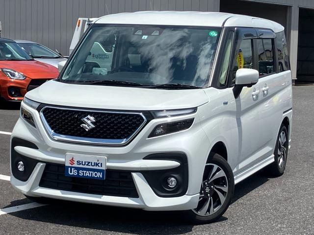 ソリオ　バンディット　バンディット　ＨＹＢＲＩＤ　ＭＶ　雹害　