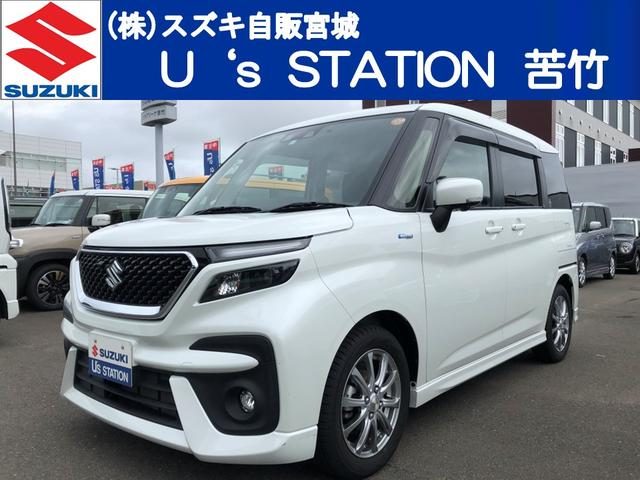 ソリオ　バンディット　ＨＹＢＲＩＤ　ＭＶ　全方位カメラ付９イン