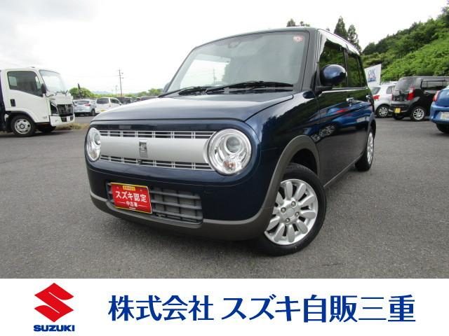 アルト　ラパン　Ｘ　衝突被害軽減ブレーキ、ナビ、全方位カ
