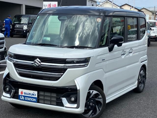 スペーシア　カスタム　カスタム　ＨＹＢＲＩＤ　ＸＳターボ　全方