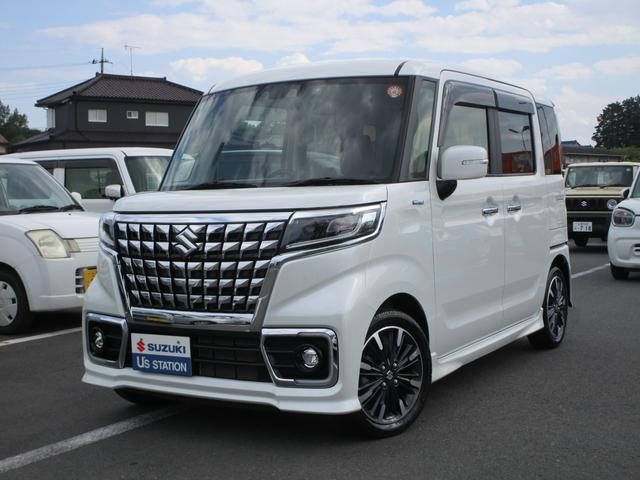 スペーシア　カスタム　カスタム　ＨＹＢＲＩＤ　ＸＳ　３型　ナビ