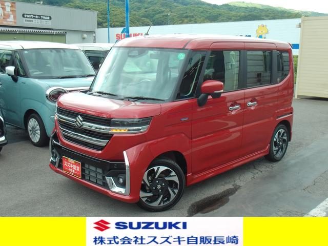 スペーシア　カスタム　カスタム　ＨＹＢＲＩＤ　ＸＳ　両側電動ス