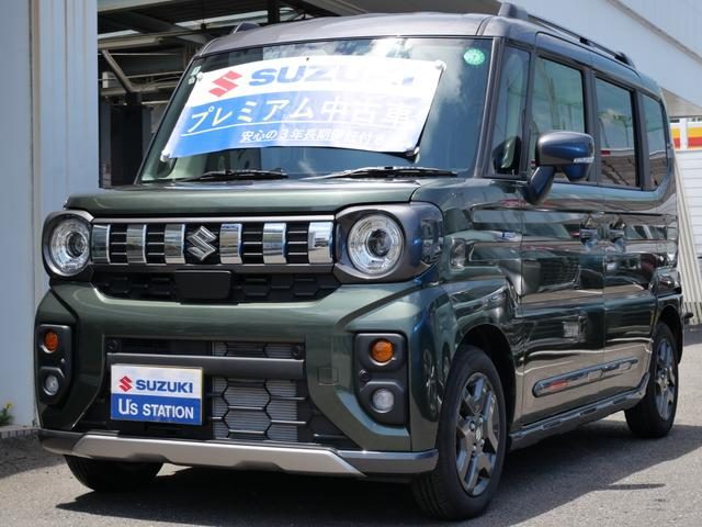 スペーシア　ギア　ギア　ＨＹＢＲＩＤ　ＸＺ　前後セーフティ
