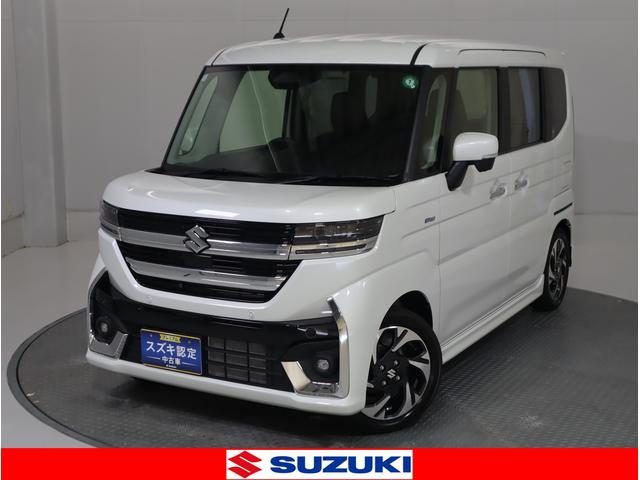 スペーシア　カスタム　カスタム　ＨＹＢＲＩＤ　ＸＳ　純正ナビ・