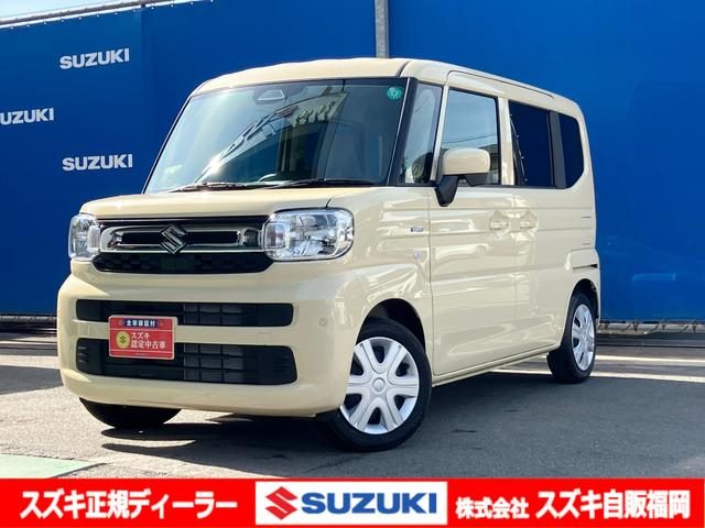スペーシア　ＨＹＢＲＩＤ　Ｇ　ステアリングオーディオ