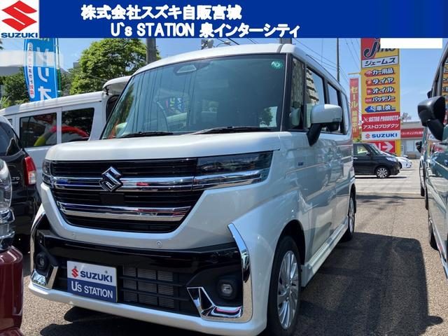 スペーシア　カスタム　４ＷＤ　カスタム　ＨＹＢＲＩＤ　ＧＳ　　４ＷＤ　