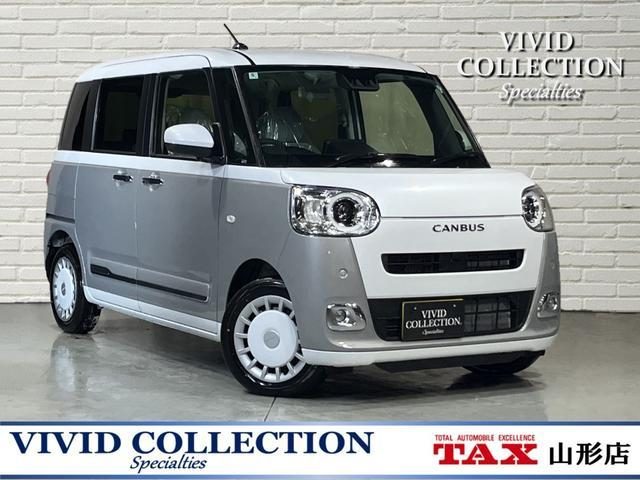 ムーヴキャンバス　ストライプスＧ　４ＷＤ　届出済未使用車