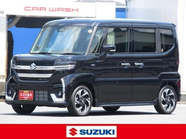 スペーシア　カスタム　カスタム　ＨＹＢＲＩＤ　ＸＳターボ　スズ