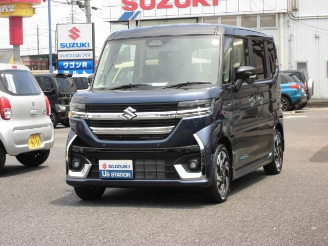 スペーシア　カスタム　カスタム　ＨＹＢＲＩＤ　ＸＳ　９インチナ