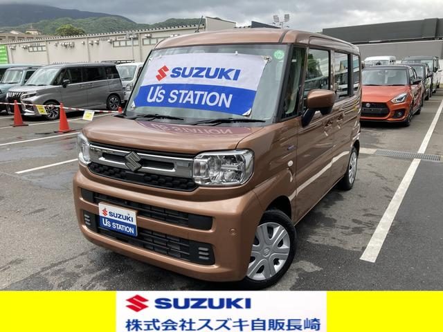 スペーシア　ＨＹＢＲＩＤ　Ｘ　両側電動スライドドア　