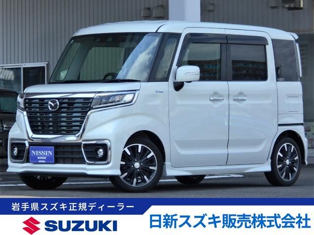 フレアワゴン　カスタムスタイル　４ＷＤ　ハイブリッドＸＴ　４ＷＤ　全方位カメラ　