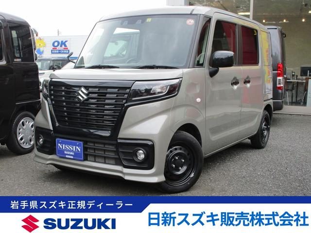 スペーシア　ベース　４ＷＤ　ＧＦ　４ＷＤ　衝突被害軽減　両側スライド