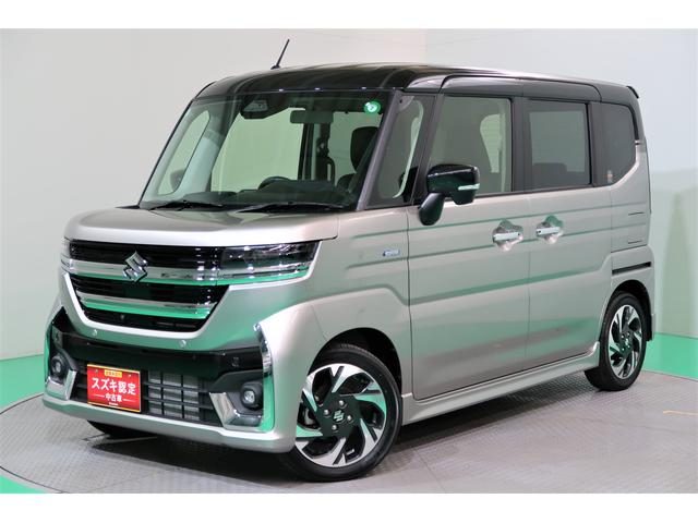 スペーシア　カスタム　４ＷＤ　カスタム　ＨＹＢＲＩＤ　ＸＳターボ　全方