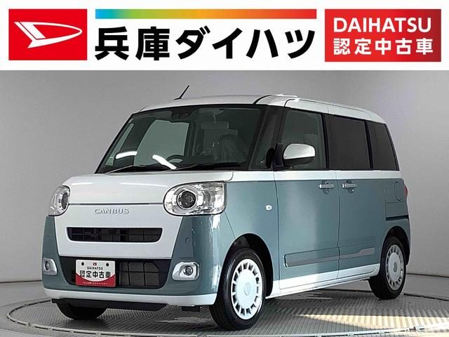 ムーヴ　キャンバス　ストライプスＧ　両側電動スライドドア　前