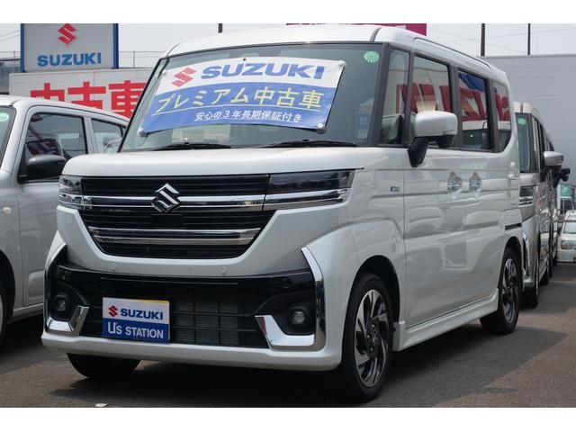 スペーシア　カスタム　カスタム　ＨＹＢＲＩＤ　ＸＳ　ナビ　全方