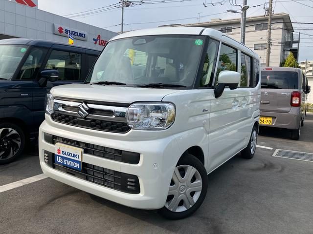 スペーシア　ＨＹＢＲＩＤ　Ｘ　全方位モニター付きナビ