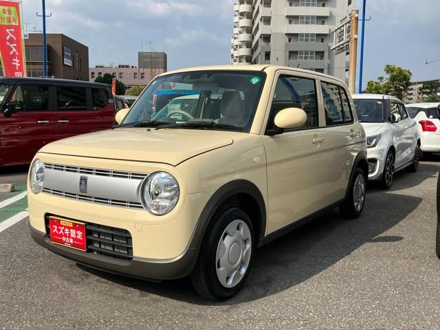 アルト　ラパン　Ｇ　５型　デモカーＵＰ禁煙車　前後衝突被
