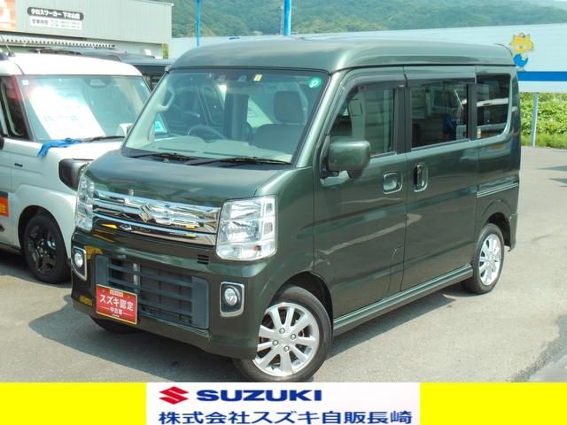 エブリイワゴン　ＰＺターボ　ハイルーフ　３型　衝突被害軽