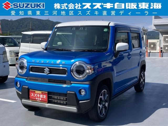 ハスラー　ＨＹＢＲＩＤ　Ｘ　７インチワイドナビ・ナ