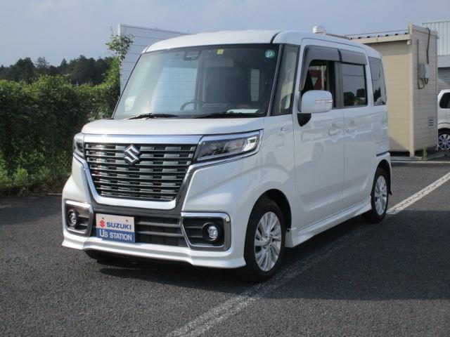 スペーシア　カスタム　カスタム　ＨＹＢＲＩＤ　ＧＳ　純正ナビ　