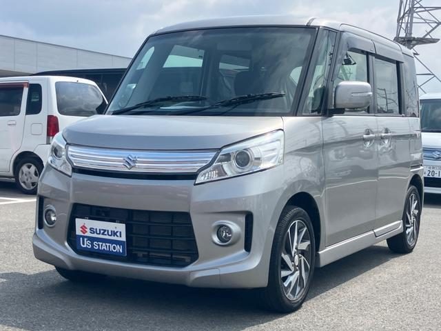 スペーシア　カスタム　カスタム　ＴＳ　ＭＫ３２型　ナビ　バック