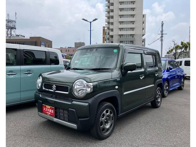 ハスラー　ＨＹＢＲＩＤ　Ｇ　９インチナビ全方位カメ