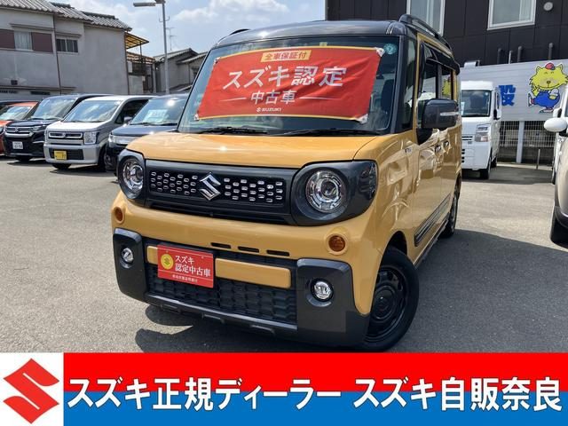 スペーシア　ギア　４ＷＤ　ＨＹＢＲＩＤ　ＸＺ　全方位付ナビ　ＥＴＣ